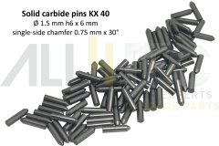 FXRG015006-40 Solid carbide pins KX40